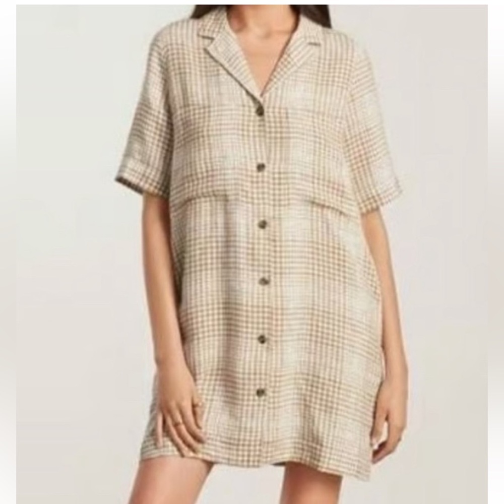 Everlane linen work dress